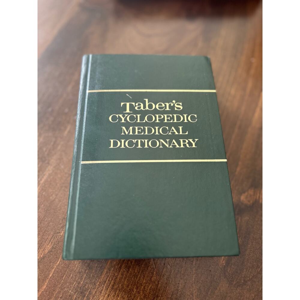 Taber's Cyclopedic Medical Dictionary 14th Edition Vintage Philadelphia‎ Doctor